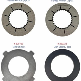 Dana, Spicer, Super 70-273, 80-286 TRAC LOK Differential Friction and Steel Clutch Kit Alto 399751A