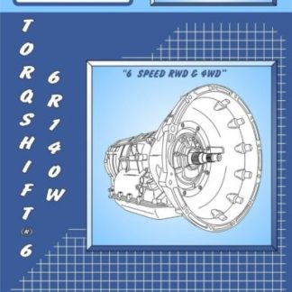 ATSG 6R140W Rebuild Manual 6R140 Torqshift 6 Transmission Overhaul Service Book