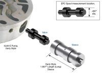 4L60E 4L65E Early style Boost Valve Kit .490 Inch Diameter, Increased Ratio, Factory Style