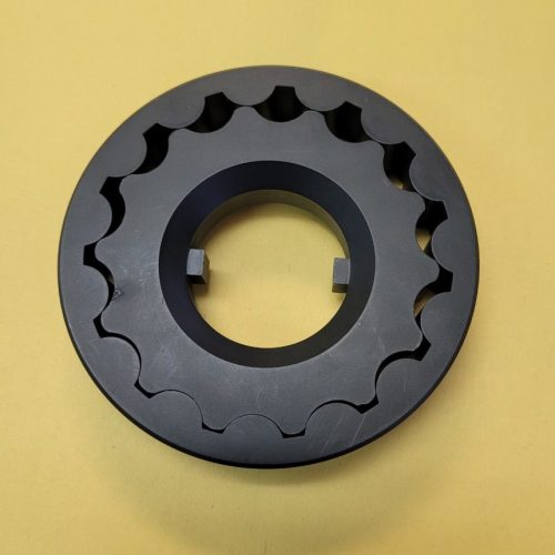 A904 Teflon Coated Pump Gear Set. 0.750 Inch Thick, 14 Inner Teeth, 15 Outer Teeth.