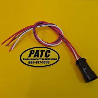 AOD Neutral Safety Switch Pigtail and Back-Up Light Pigtail. Factory correct molded connector custom made with 5 wires.