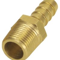 Straight Hose Barb Fitting, 3/8'' NPT Male x 3/8'' Barb 98101