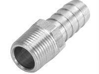 Straight Hose Barb Fitting 3/8'' NPT Male x 1/2'' Barb 98102