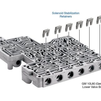 * Sonnax Solenoid Stabilization Retainer Clip. SX 105740-19K. 10L80/90/10R80/140