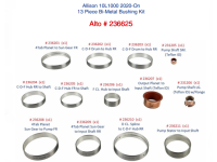 236625, Allison 10L1000 Alto 13 Piece Bi-Metal Bushing Kit, 2020-On