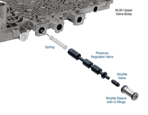 8L45 8L90 Pressure Regulator & O-Ringed Shuttle Valve Kit Part No. 154740-29K