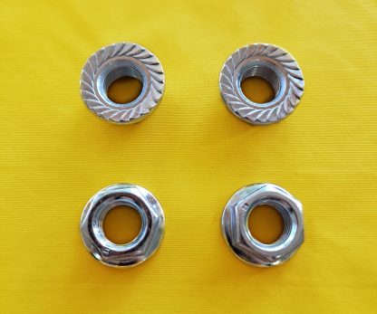 Ford Torque Converter Nuts, 3/8" X 24 Thread, Set of 4