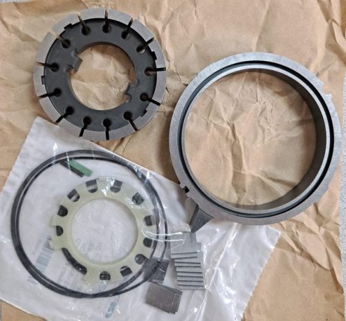 4L60E / 4L65E Pump Rotor Kit, 1997-2004. Includes 13 vanes, pump rotor, rotor guide, slide and seals.