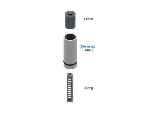 Sonnax 105740-04K, Ford 10R60 / 10R80, GM 10L80/90 (Gen. 1), LPC Signal Damper Piston Kit