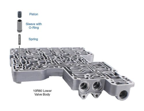 Sonnax 105740-04K, Ford 10R60 / 10R80, GM 10L80/90 (Gen. 1), LPC Signal Damper Piston Kit