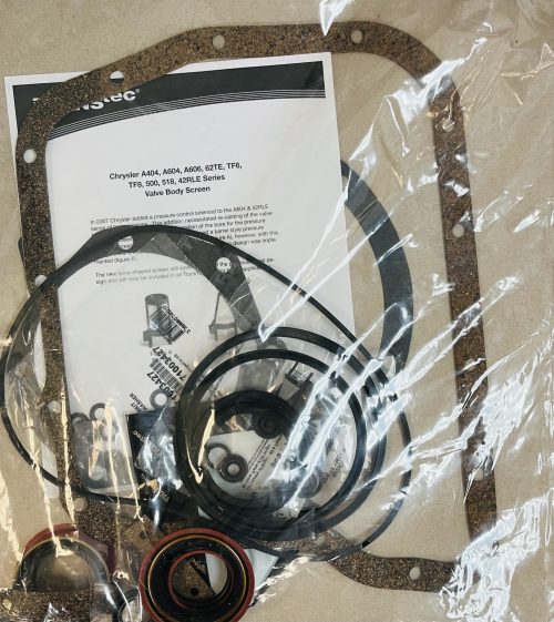 A727 / TF8 Transtec Overhaul Kit with Cork Pan Gasket, 1962-1970