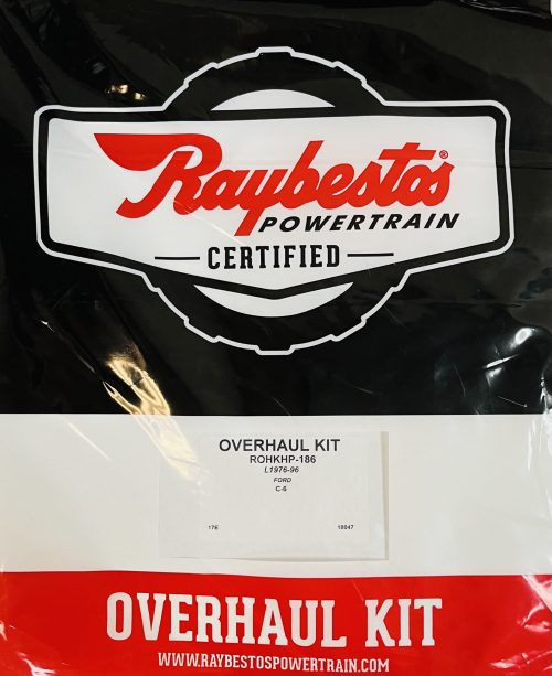 ROHKHP-186, C6 Raybestos Overhaul Kit with Farpak Pan Gasket, L1976-1996